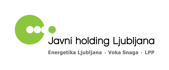 Logotip Javnega holdinga Ljubljana.